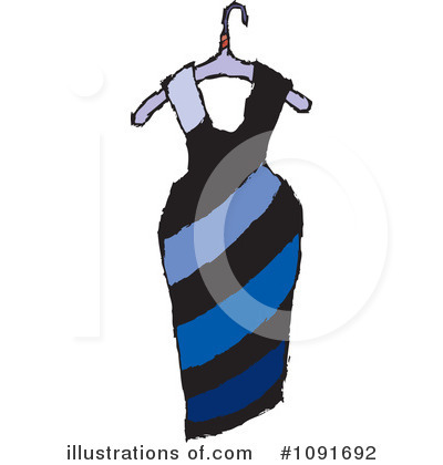 Fashion Clipart #1091692 by Steve Klinkel