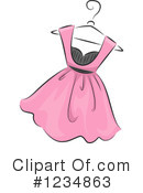 Dress Clipart #1234863 by BNP Design Studio
