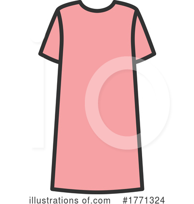 Dress Clipart #1771324 by Vector Tradition SM