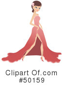 Dress Clipart #50159 by Melisende Vector