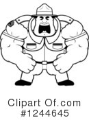 Drill Sergeant Clipart #1244645 by Cory Thoman