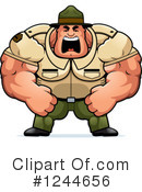 Drill Sergeant Clipart #1244656 by Cory Thoman