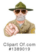Drill Sergeant Clipart #1389019 by AtStockIllustration