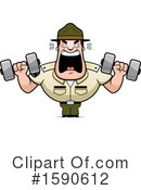 Drill Sergeant Clipart #1590612 by Cory Thoman