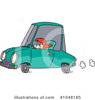 Royalty-Free (RF) Driving Clipart Illustration by toonaday - Stock Sample #1048165