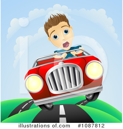 Royalty-Free (RF) Driving Clipart Illustration by AtStockIllustration - Stock Sample #1087812
