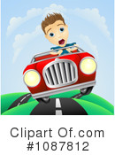 Driving Clipart #1087812 by AtStockIllustration