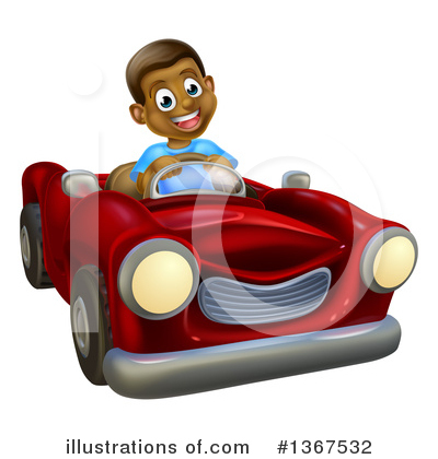 Royalty-Free (RF) Driving Clipart Illustration by AtStockIllustration - Stock Sample #1367532