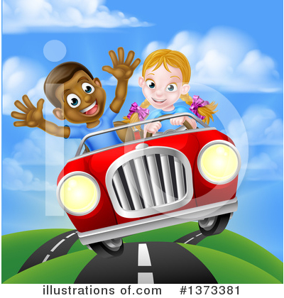 Royalty-Free (RF) Driving Clipart Illustration by AtStockIllustration - Stock Sample #1373381