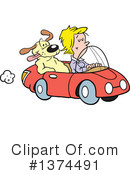 Driving Clipart #1374491 by Johnny Sajem