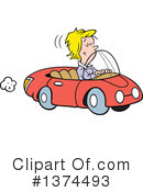 Driving Clipart #1374493 by Johnny Sajem
