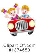 Driving Clipart #1374650 by AtStockIllustration