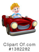 Driving Clipart #1382282 by AtStockIllustration