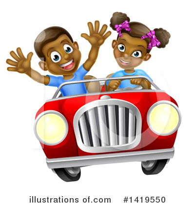 Royalty-Free (RF) Driving Clipart Illustration by AtStockIllustration - Stock Sample #1419550