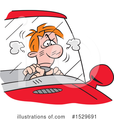 Royalty-Free (RF) Driving Clipart Illustration by Johnny Sajem - Stock Sample #1529691