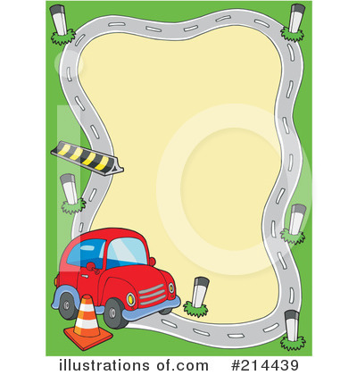 Royalty-Free (RF) Driving Clipart Illustration by visekart - Stock Sample #214439