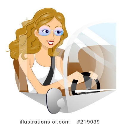 Royalty-Free (RF) Driving Clipart Illustration by BNP Design Studio - Stock Sample #219039