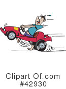 Driving Clipart #42930 by Dennis Holmes Designs