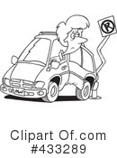 Driving Clipart #433289 by toonaday
