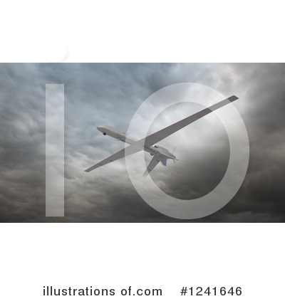 Royalty-Free (RF) Drone Clipart Illustration by Mopic - Stock Sample #1241646
