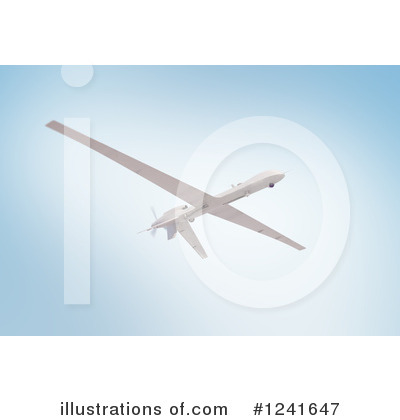 Royalty-Free (RF) Drone Clipart Illustration by Mopic - Stock Sample #1241647
