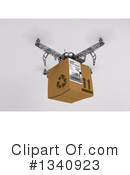 Drone Clipart #1340923 by KJ Pargeter