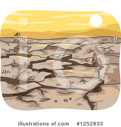 Royalty-Free (RF) Drought Clipart Illustration by BNP Design Studio - Stock Sample #1252833