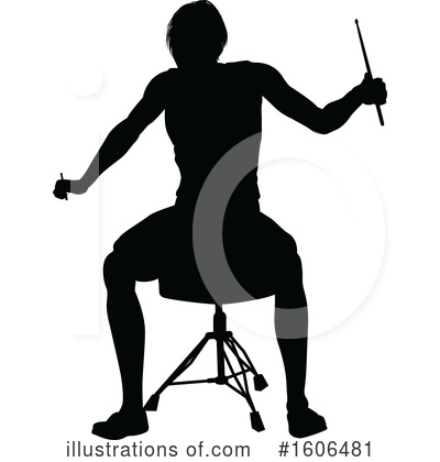 Royalty-Free (RF) Drummer Clipart Illustration by AtStockIllustration - Stock Sample #1606481