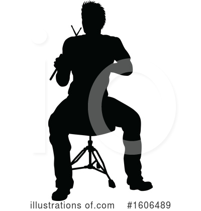 Royalty-Free (RF) Drummer Clipart Illustration by AtStockIllustration - Stock Sample #1606489