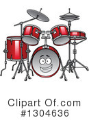 Drums Clipart #1304636 by Vector Tradition SM
