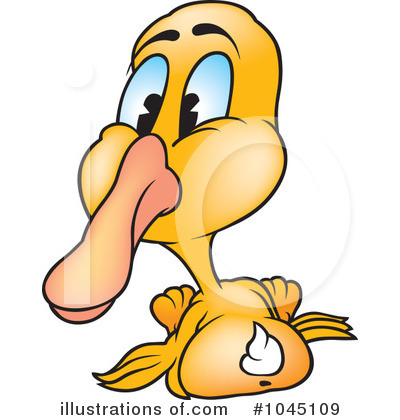 Royalty-Free (RF) Duck Clipart Illustration by dero - Stock Sample #1045109