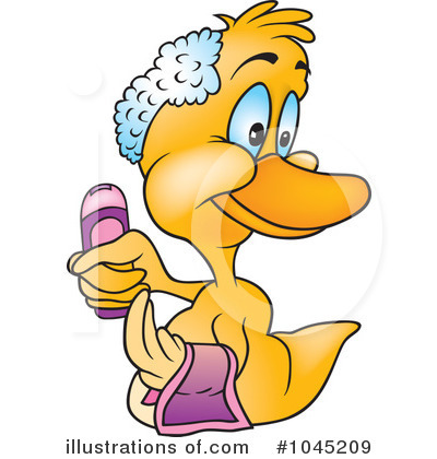 Royalty-Free (RF) Duck Clipart Illustration by dero - Stock Sample #1045209