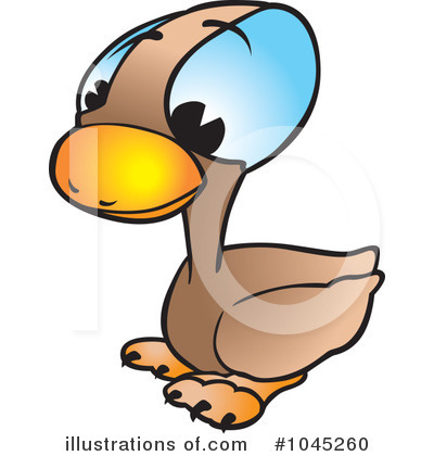 Royalty-Free (RF) Duck Clipart Illustration by dero - Stock Sample #1045260