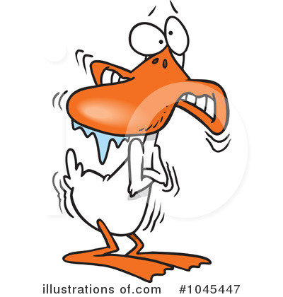 Royalty-Free (RF) Duck Clipart Illustration by toonaday - Stock Sample #1045447