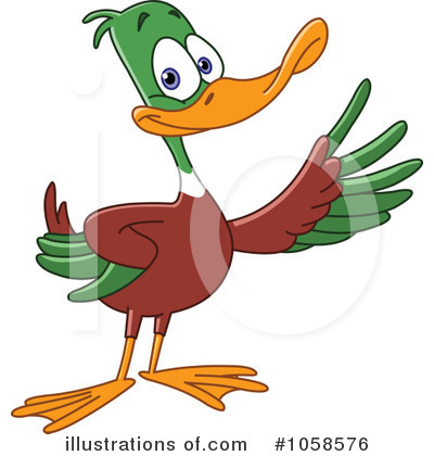 Mallard Duck Clipart #1058576 by yayayoyo