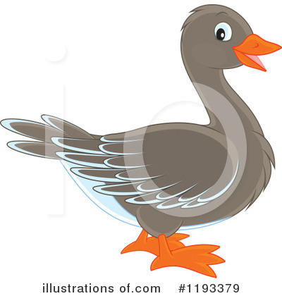 Royalty-Free (RF) Duck Clipart Illustration by Alex Bannykh - Stock Sample #1193379