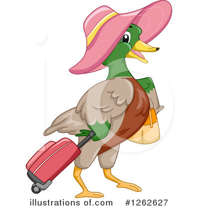 Royalty-Free (RF) Duck Clipart Illustration by BNP Design Studio - Stock Sample #1262627