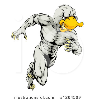 Royalty-Free (RF) Duck Clipart Illustration by AtStockIllustration - Stock Sample #1264509
