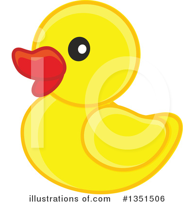 Rubber Ducky Clipart #1351506 by Alex Bannykh
