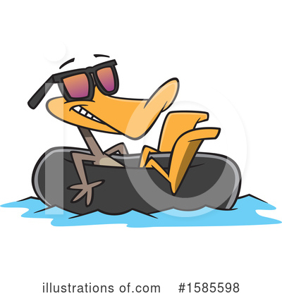 Swimming Clipart #1585598 by toonaday