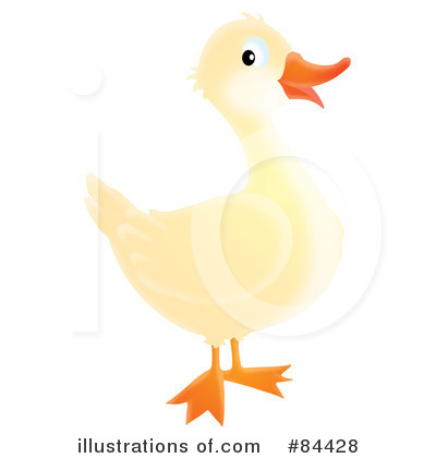 Royalty-Free (RF) Duck Clipart Illustration by Alex Bannykh - Stock Sample #84428