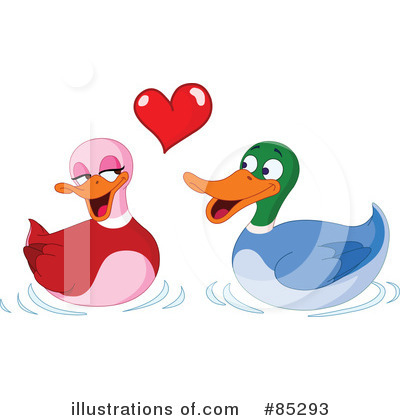 Royalty-Free (RF) Ducks Clipart Illustration by yayayoyo - Stock Sample #85293