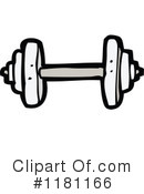 Dumbbell Clipart #1181166 by lineartestpilot