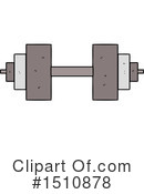 Dumbbell Clipart #1510878 by lineartestpilot