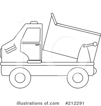 Dump Truck Clipart #212291 by Pams Clipart