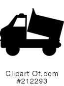 Dump Truck Clipart #212293 by Pams Clipart
