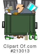 Dumpster Clipart #213013 by djart