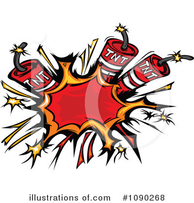 Royalty-Free (RF) Dynamite Clipart Illustration by Chromaco - Stock Sample #1090268