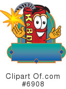 Dynamite Clipart #6908 by Mascot Junction