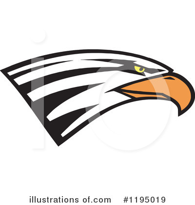 Royalty-Free (RF) Eagle Clipart Illustration by Johnny Sajem - Stock Sample #1195019